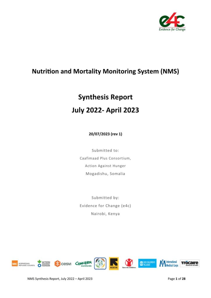 Nutrition and Mortality Monitoring System (NMS)