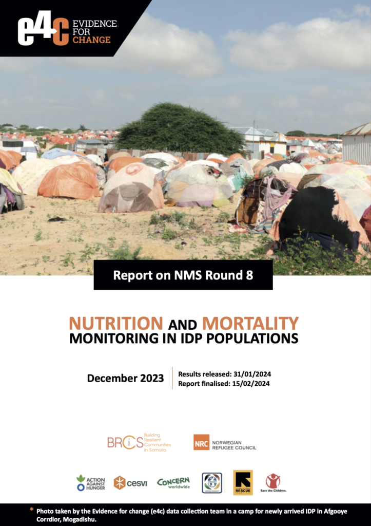 No. 8 BRCiS: Nutrition and Mortality Monitoring in IDP Populations
